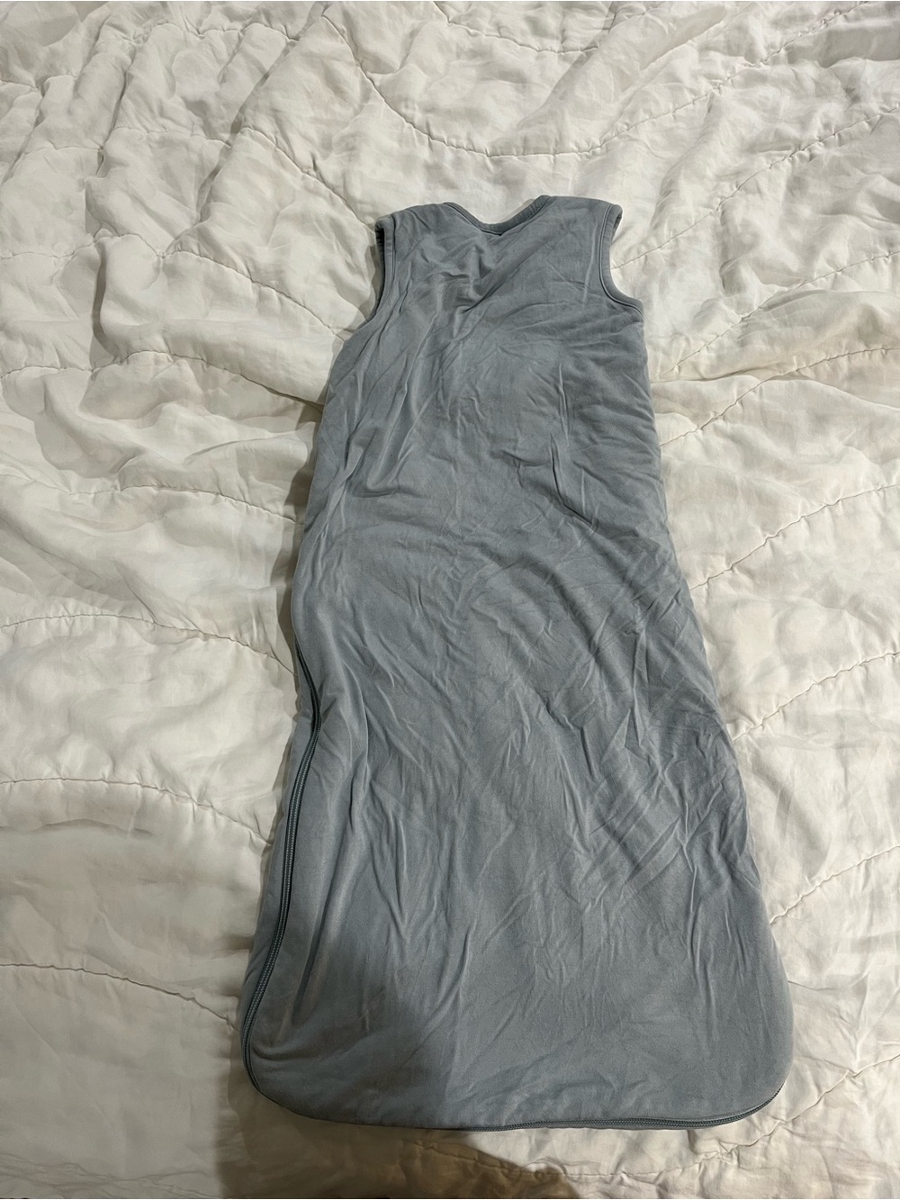 Kyte BABY Light Gray Sleeveless Sleep Sack Maxi